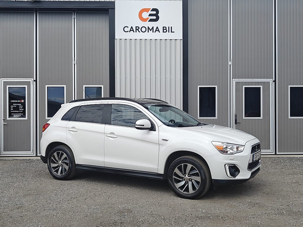Mitsubishi ASX 2.2 Di-D 4WD Automatisk Pano Dragkrok Skinn