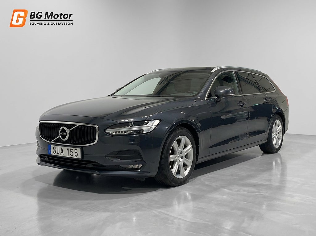 Volvo V90 D3 150HK Aut AWD Business Advanced Värmare/Skinn/Nyserv
