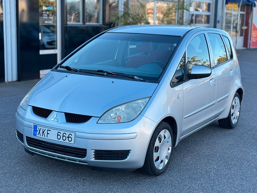 Mitsubishi Colt 1.3 95hk MPI | 1 Ägare | Lågmil | Nyservad