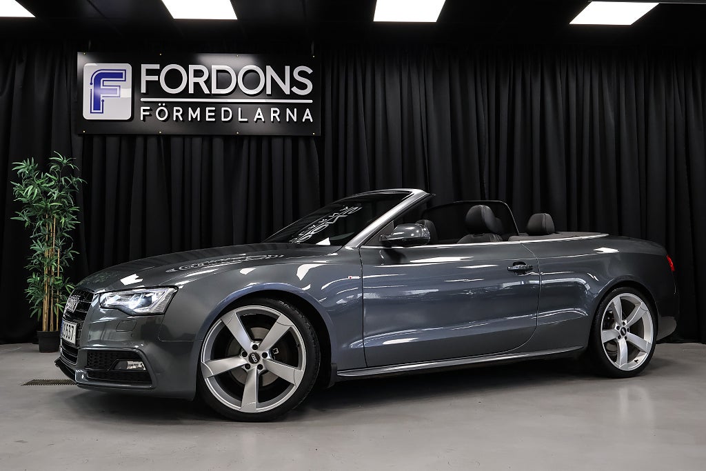 Audi A5 Cabriolet Quattro S tronic | S line In & Utv | 1 Ägare