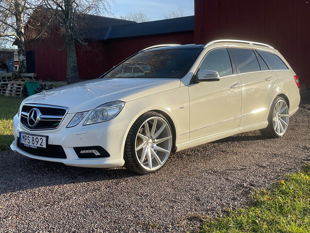 Mercedes-Benz E 220 T CDI Aut, AMG Sport, Avantgarde, Drag