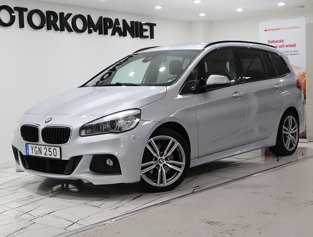 BMW 218d xDrive Gran Tourer 7-Sits M-Sport Kamera Drag