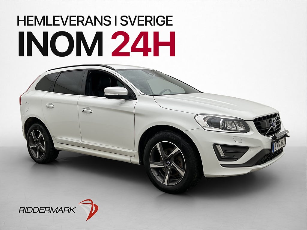 Volvo XC60 D4 190hk AWD R-Design Värmare VOC Navi Drag