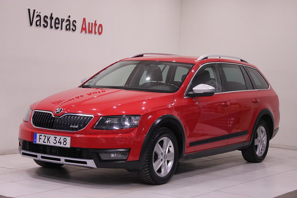 Skoda Octavia Scout 2.0 TDI 4x4 Drag Automat 184hk Euro 6