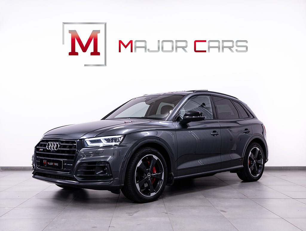 Audi SQ5 3.0 TFSI Q Pano B&O Kolfiber RS-Säten HuD 354hk