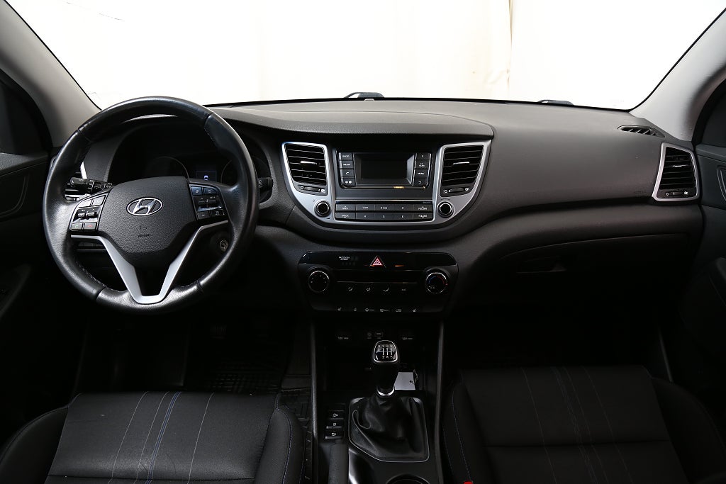 Hyundai Tucson 1,6 GDI blue 132hk Active 2WD Extraljus Dragkrok 2017