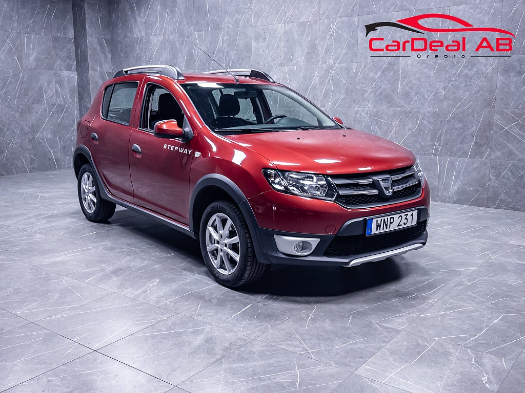 Dacia Sandero Stepway 0.9 TCe 90hk Easy-R Automat Navigation AC Billig skatt