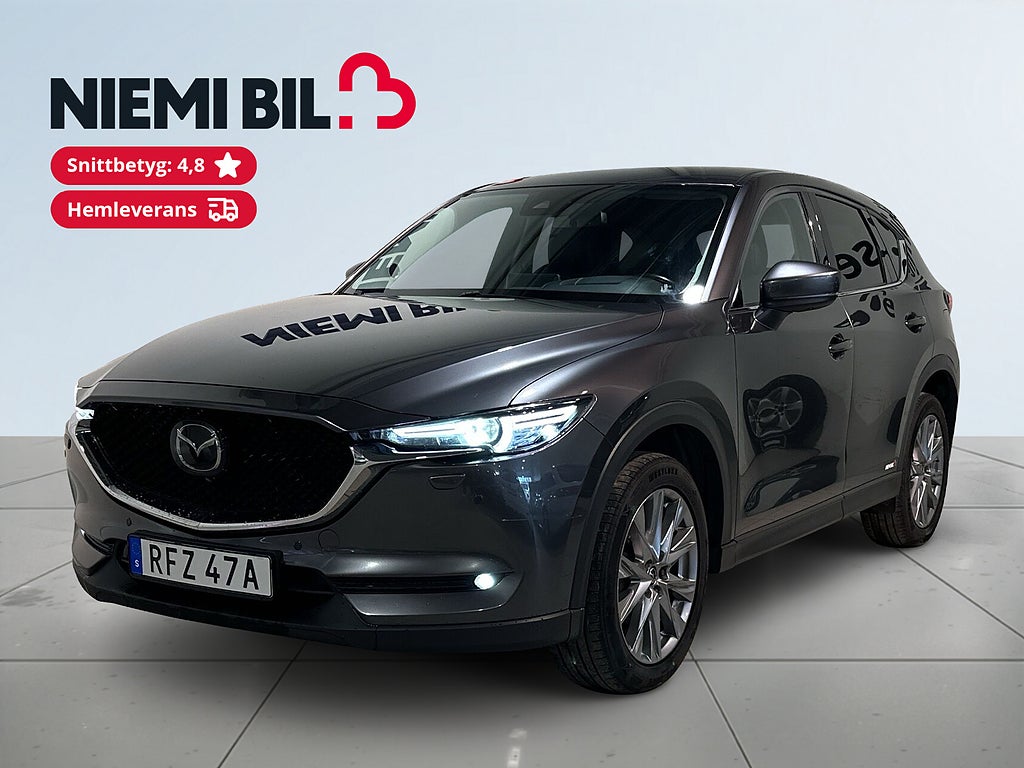 Mazda CX-5 2.5 SKYACTIV-G AWD Drag Pvärm 360° BOSE GPS HuD SoV