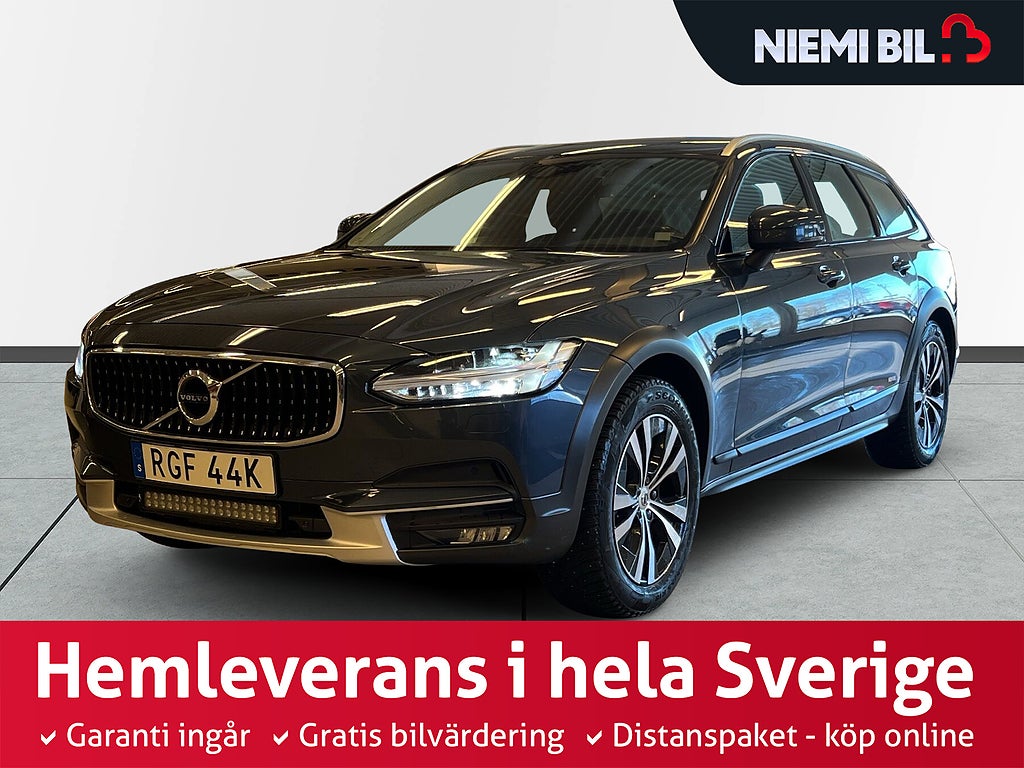 Volvo V90 Cross Country D4 AWD Momentum Drag/P-Värm/P-Sens/LED-Ramp/Full Servad