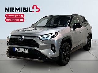 Toyota RAV4 Hybrid AWD-i E-CVT Drag Mvärm Psens Kamera Elstol SoV – bild 1