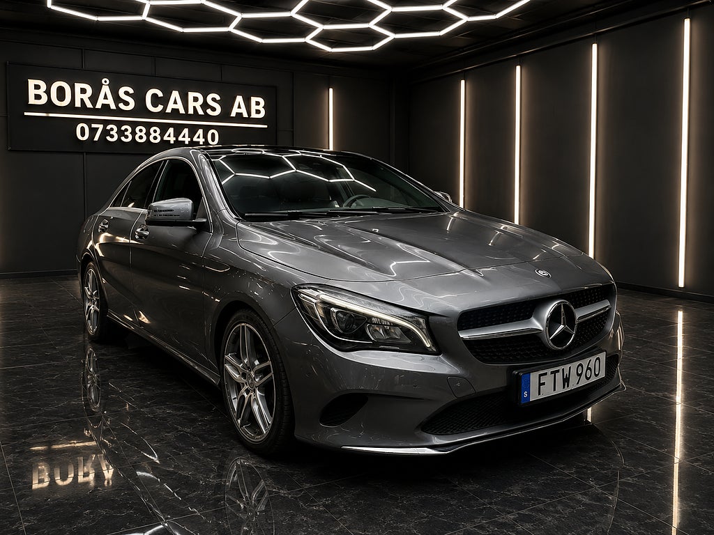 Mercedes-Benz CLA 200 (156hk) 7G-DCT *1100kr/mån*Sedan*B-kamera