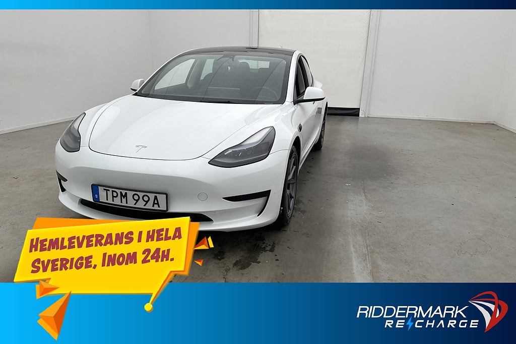 Tesla Model 3 Standard Range Autopilot En-Brukare Svensksåld