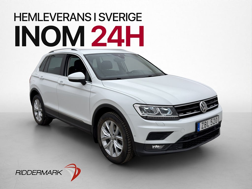 Volkswagen Tiguan 2.0 TDI 4M Värmare Dragkrok Kamera CarPlay