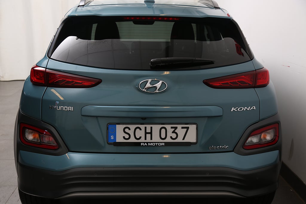 Hyundai Kona Electric 64 kWh Premium 204hk 1ägare I Nytt EV-batteri 2019