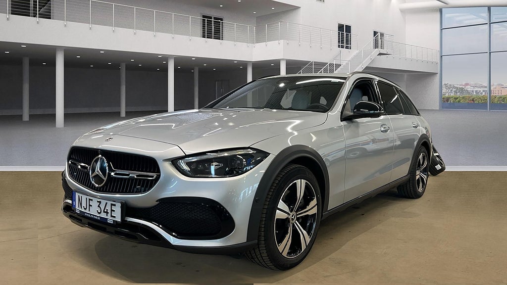 Mercedes-Benz C 220d 220 d 4MATIC All-Terrain, Värmare, Drag, 360, Nightpack