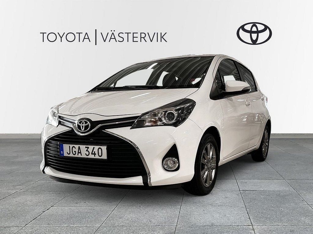 Toyota Yaris 5-dörrar 1.33 Dual VVT-i Active Euro 6