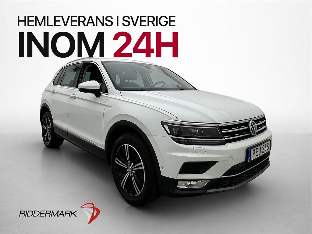 Volkswagen Tiguan TDI 190hk 4M GT Värm Cockpit Kamera Drag