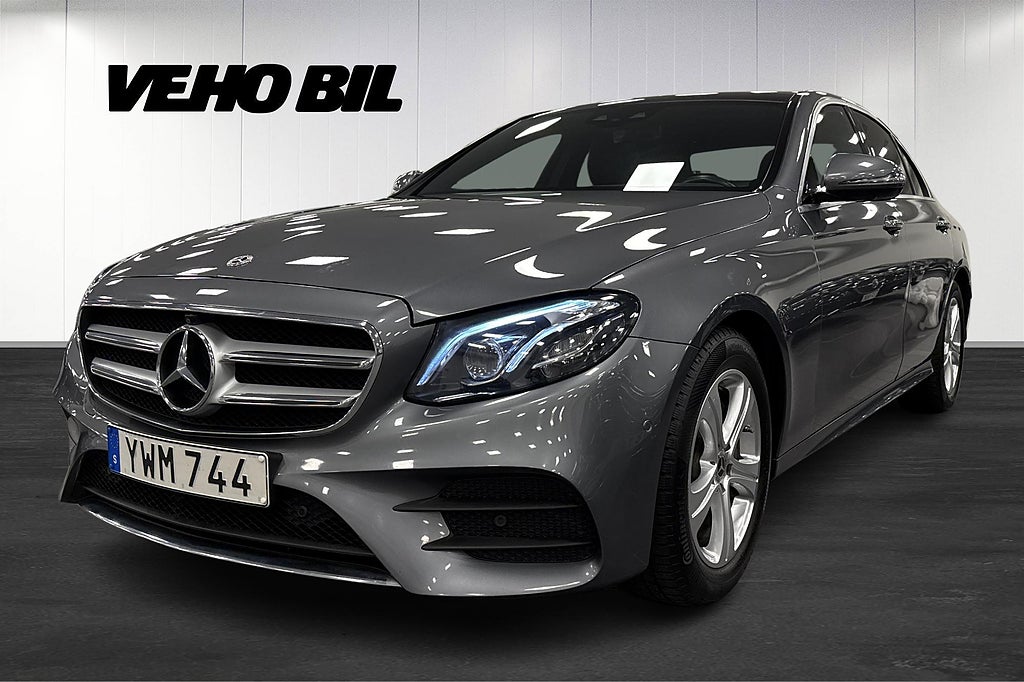 Mercedes-Benz E 220 d 4MATIC AMG Värmare Panorama Drag Burmester HUD