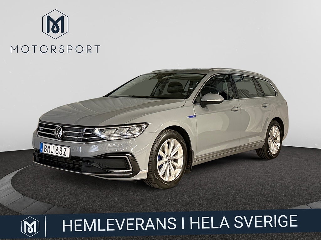 Volkswagen Passat Sportscombi GTE DRAG Värmare Navi Adap-farth Carplay