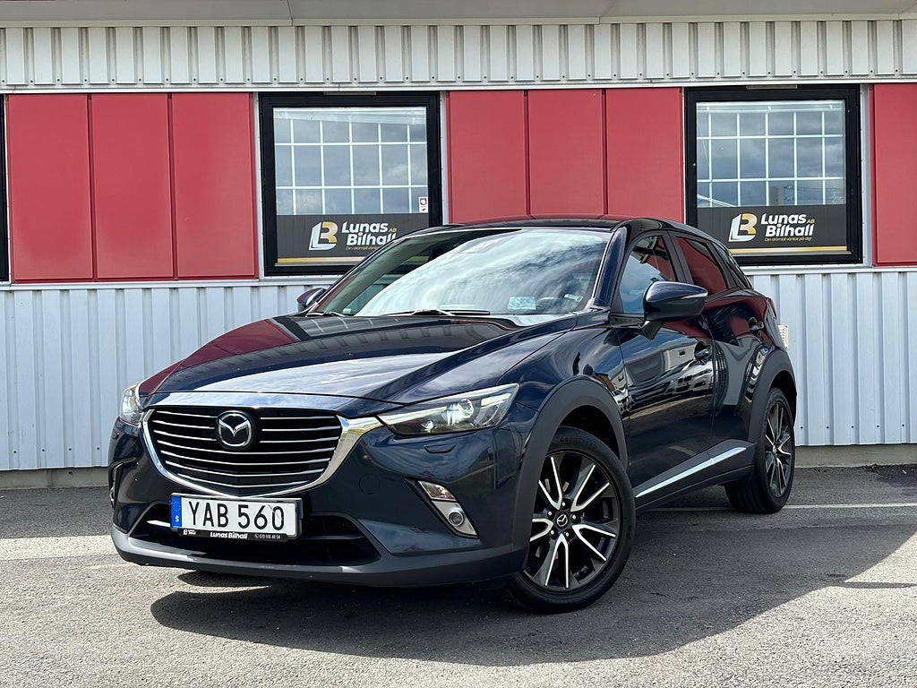 Mazda CX-3 2.0 SKYACTIV-G Euro 6/1 Ägare/Ränta 3,45%/BliS/B-Kamera