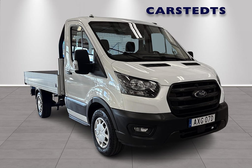 Ford transit 350 L3 Enkelhytt 2.0 Ecoblue 130Hkr man Flak