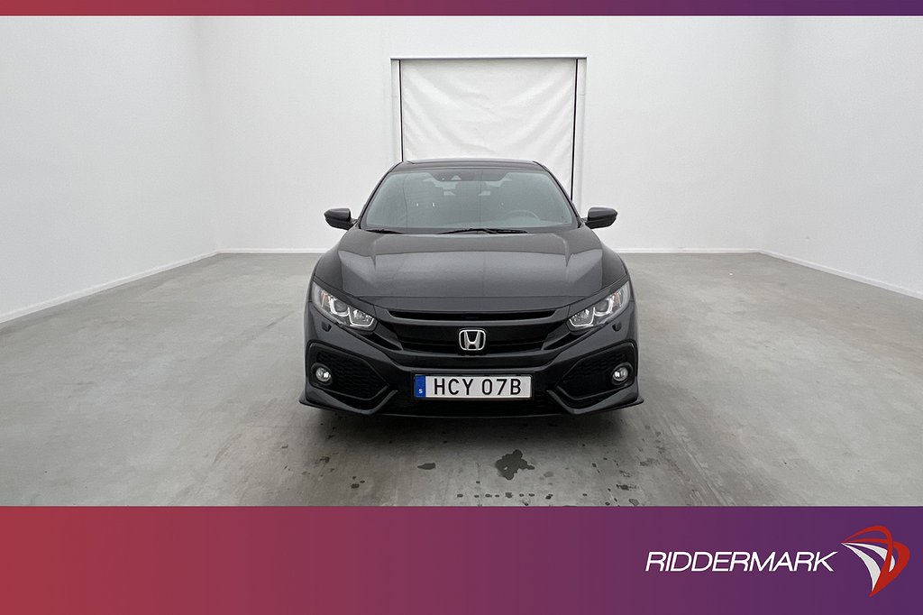 Honda Civic 1.0 CVT 126hk Dynamic Kamera Navi Skinn