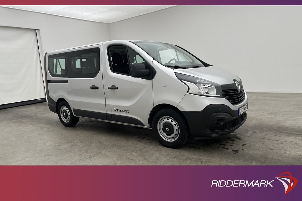 Renault trafic Kombi M-Värmare Drag 9-Sits Moms 1-Brukare