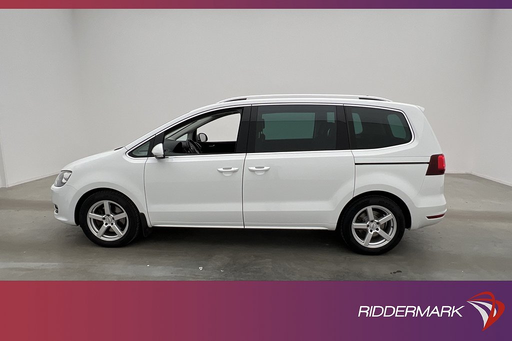 Volkswagen Sharan 2.0 TDI 4M GT 7-Sits Värmare Kamera Drag