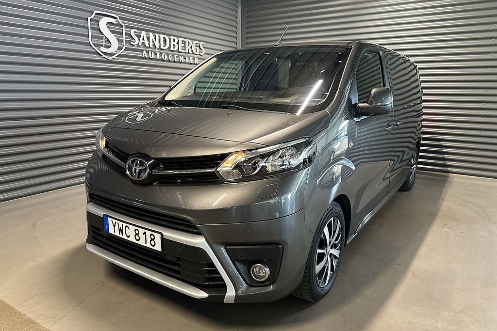 Toyota ProAce 1.6 D-4D Backkamera Navi Drag Dubbla sidodörr Euro 6