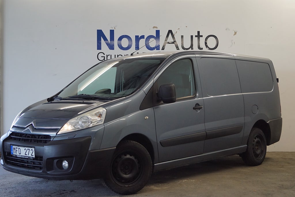 Citroën JUMPY VAN 2.0 HDI 163HK 3-SITS MOTOR-VÄRMARE DRAG L2H1
