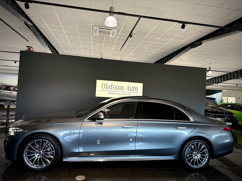 Mercedes-Benz S 580 e 4MATIC L AMG Burmester® High-End 4D Full utr! - bild 10