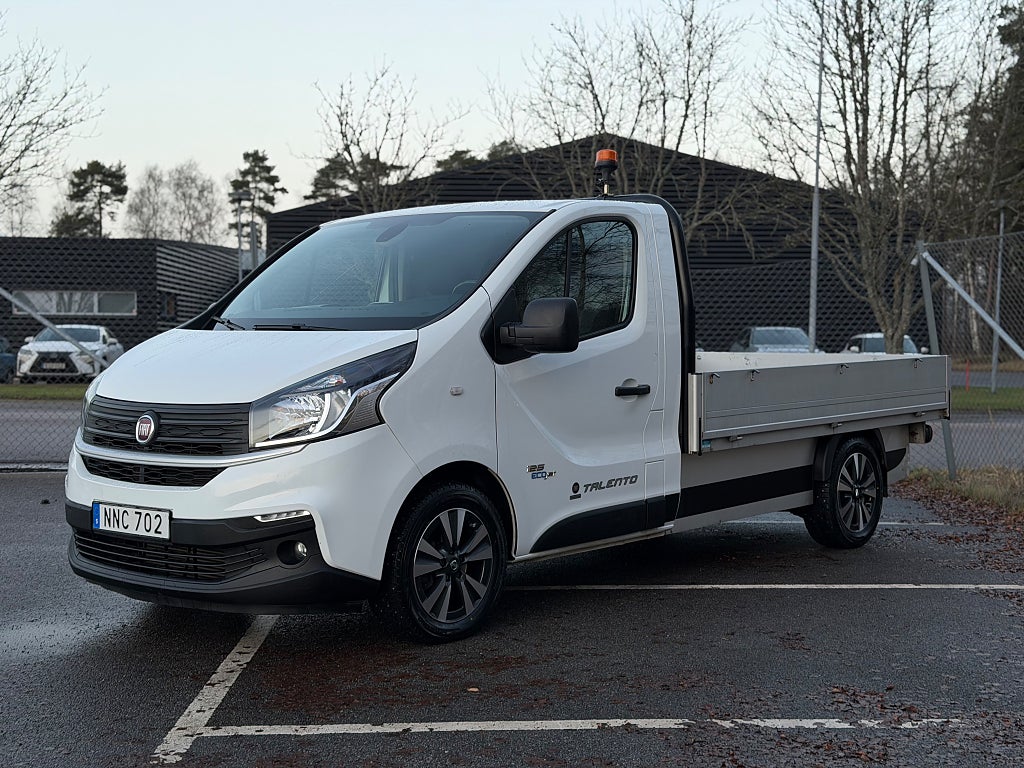 Fiat Talento Chassi Cab Flakbil/MOMS/Drag/Nyserv/4008 MIL/