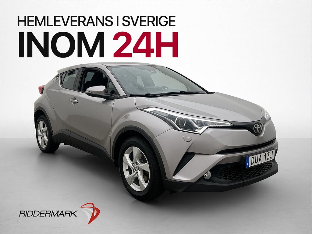 Toyota C-HR 1.2 Turbo 116hk Active Kamera Adapt-fart 2-Zons