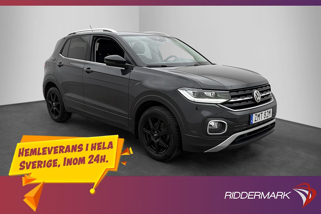 Volkswagen T-CROSS 1.0 TSI 116hk GT P-Sensorer 0.49l/mil