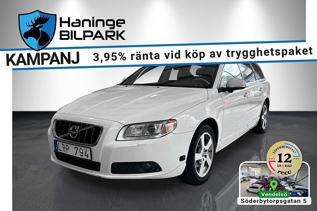 Volvo V70 T4F SUMMUM SUPERDEAL FRÅN 3.95% / GPS / AUTOMAT / SKINN