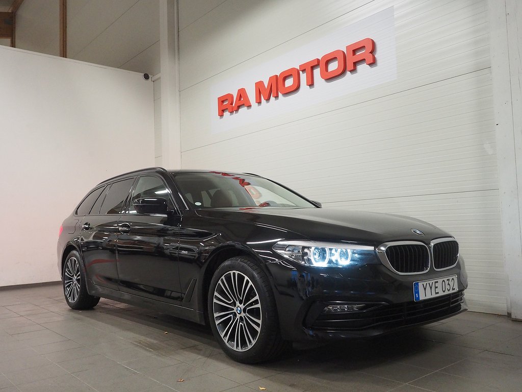 BMW 520 d Touring 190hk Sport Line | Backkamera | Navi | 2018