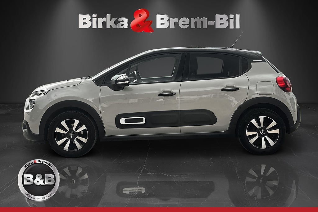 Citroen C3 1.2 PureTech 83hk kamera , Apple carplay