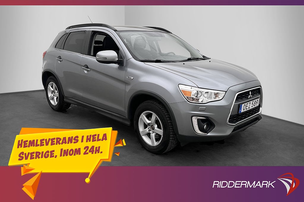 Mitsubishi ASX 2.2 150hk 4WD Business Plus Pano Kamera Drag