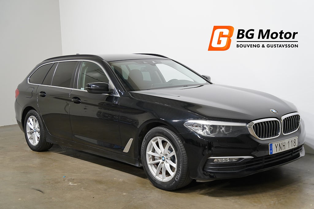 BMW 520 D Touring 190HK Värmare/Navi/B-kamera 1,99% Ränta