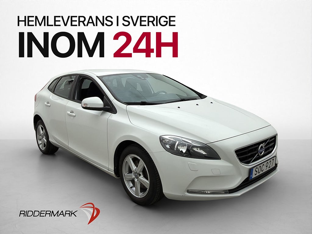 Volvo V40 Kinetic P-Värmare Sensorer Kamrem-Bytt Två-Brukare