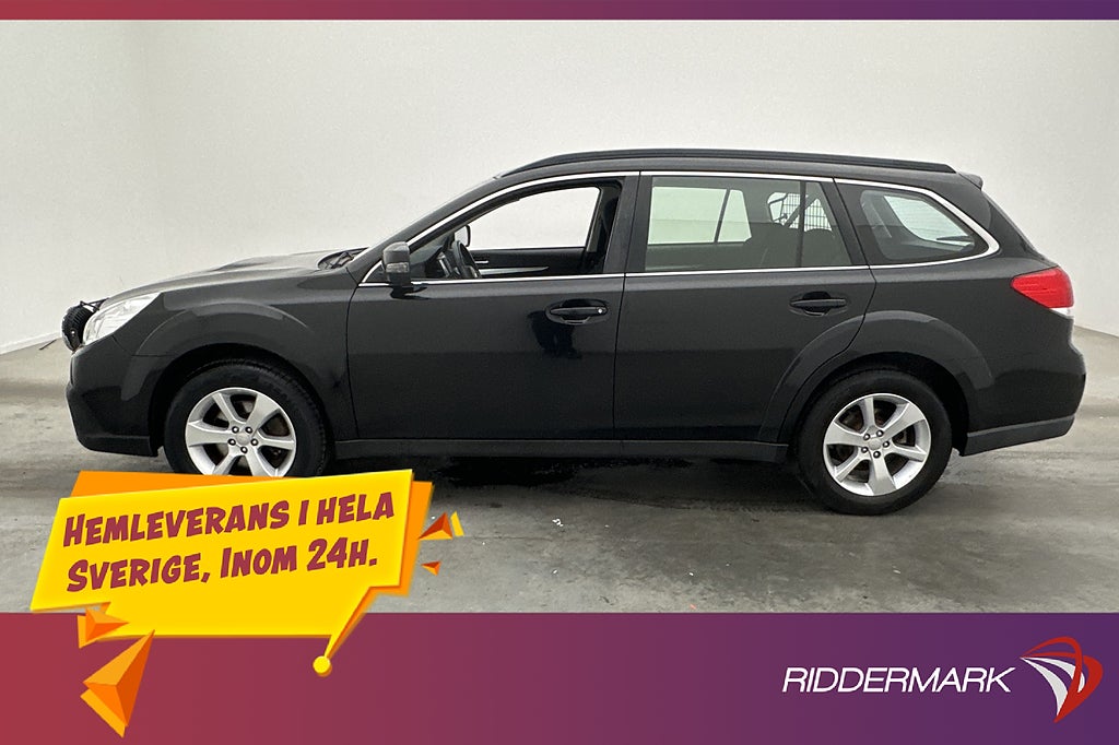 Subaru Outback 2.0 150hk 4WD M&K Värmare Kamera Dragkrok