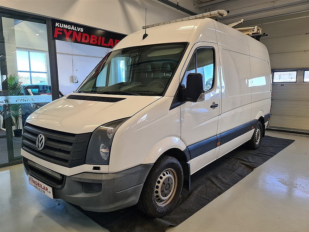 Volkswagen crafter 35 L2H3 D-Värm Drag Verk-inred Momsbil