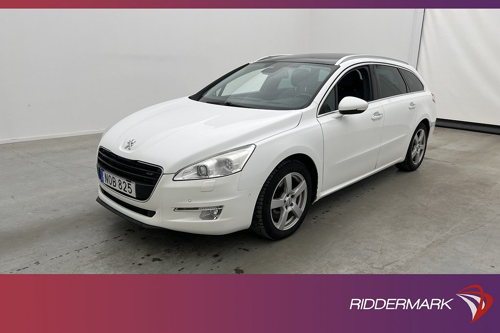 Peugeot 508 SW 2.2 HDi 204hk Pano HUD Navi Elstolar Drag