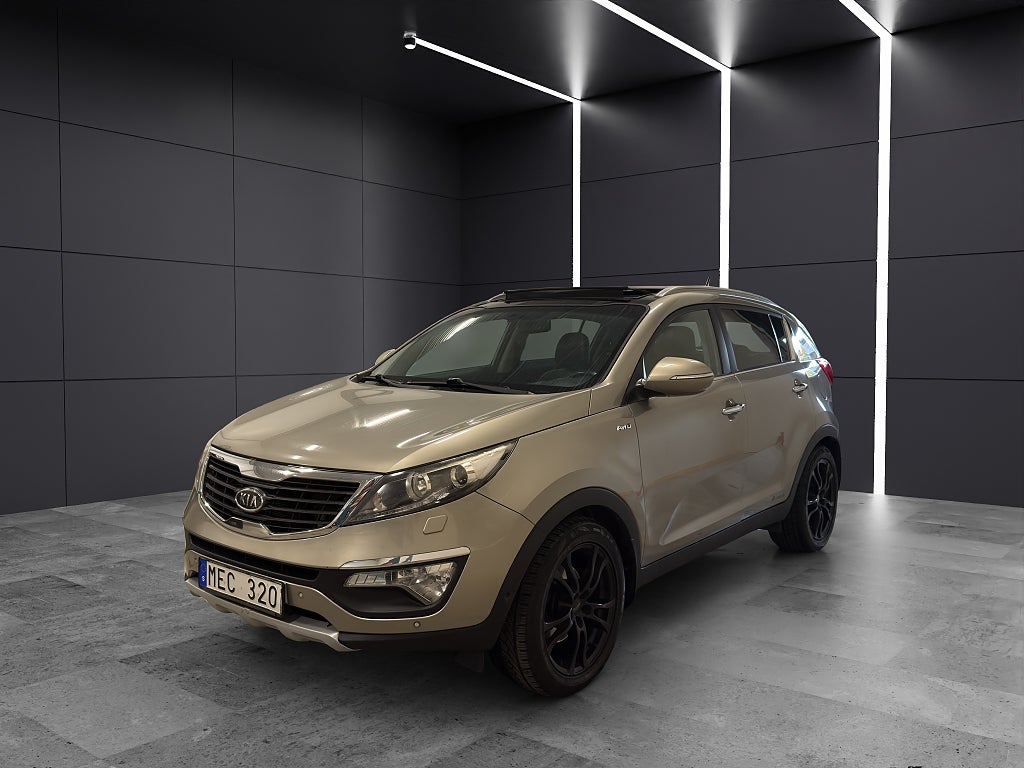 Kia Sportage 2.0 CRDi AWD EX Euro 5|AUTOMAT|NY BESIKTIGAD|AC|DRAG|