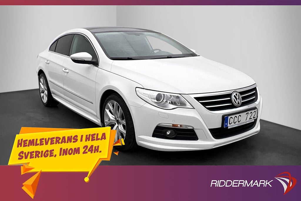 Volkswagen CC 2.0 TDI 4Motion 170hk Panorama Skinn Kamera