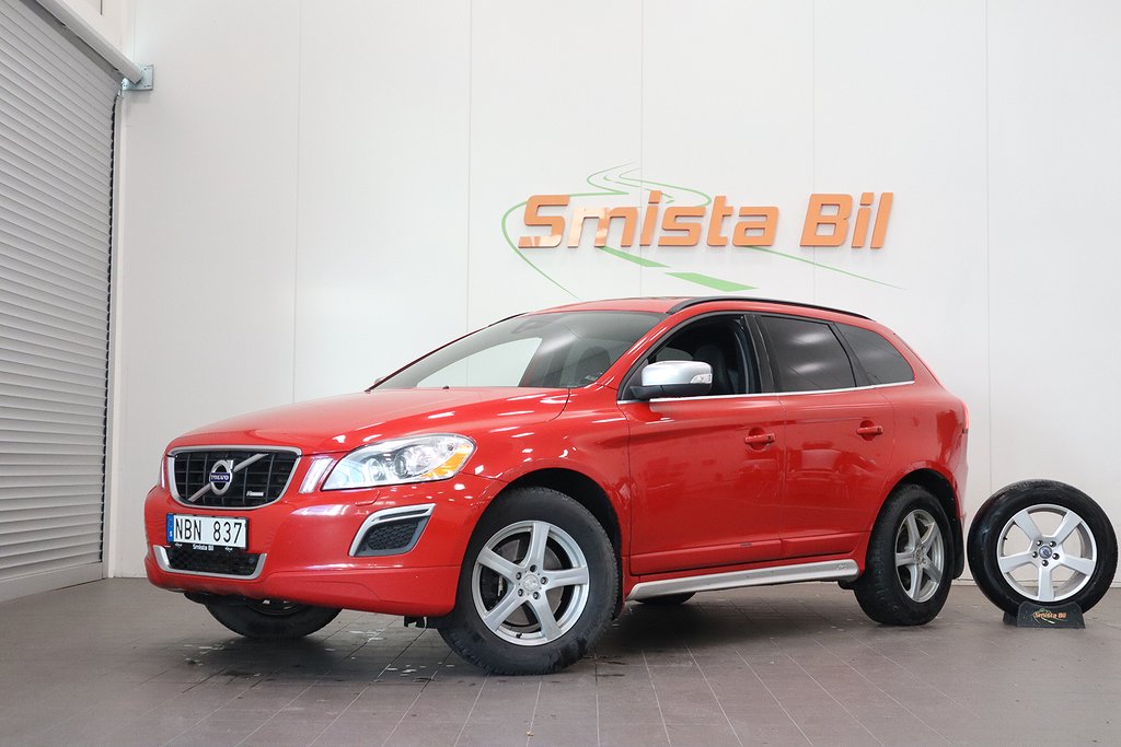 Volvo XC60 D4 AWD R-Design PANO LÄDER DRAG D-VÄRM NAVI VoC 163hk