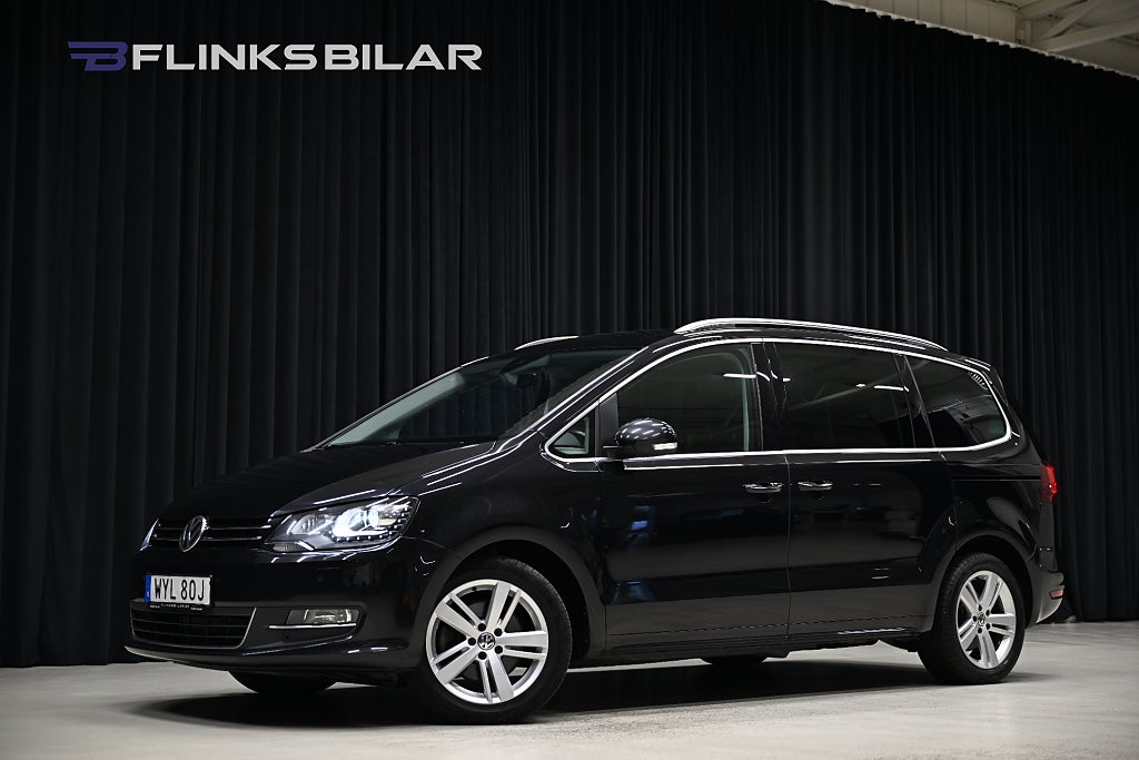 Volkswagen Sharan 4Motion DSG GT 177HK Automat|7-Sits|Premium|Moms|SeUtr