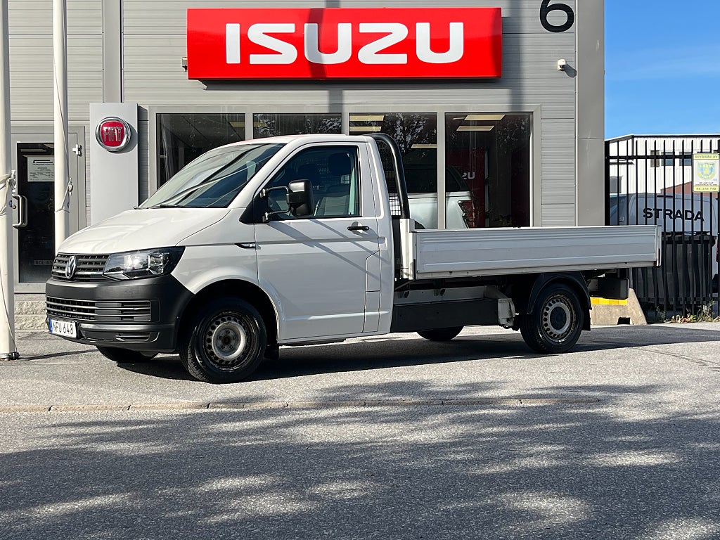 Volkswagen Transporter Chassi Cab 2.0 Flakbil | VÄRMARE | DRAG