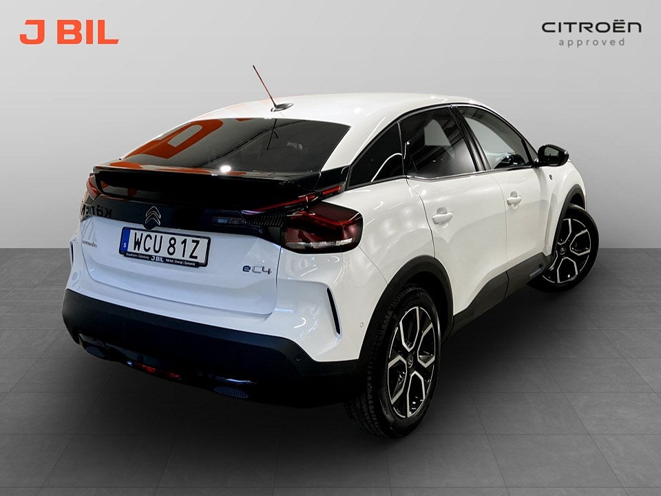 Bild på Citroën e-C4 Shine 50kWh 136hk Aut - B-KAMERA,CARPLAY,RATTVÄRME