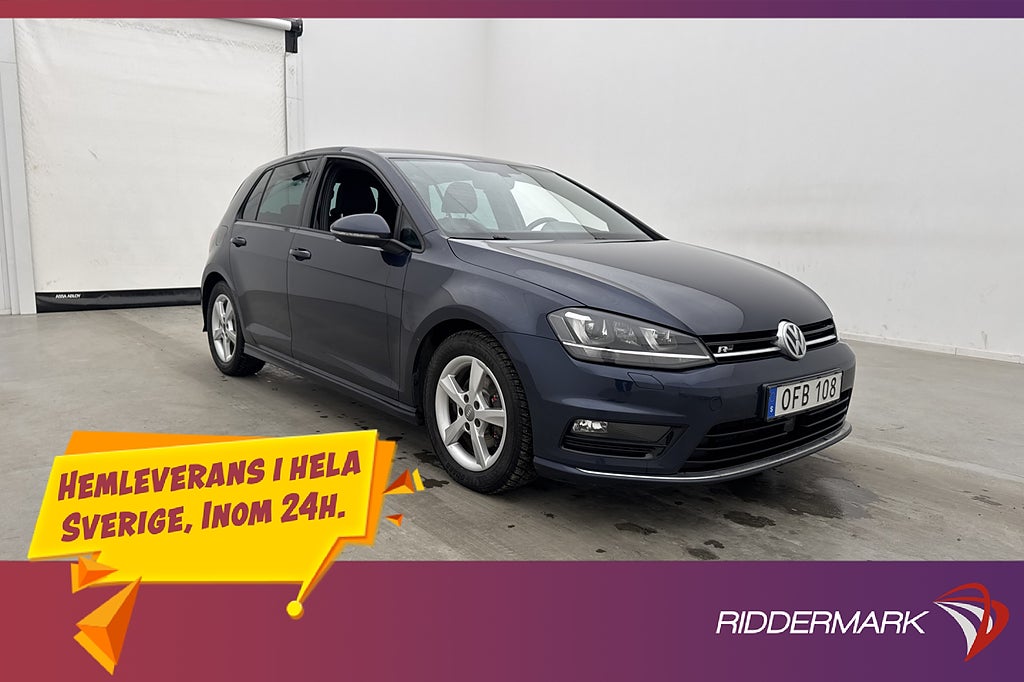 Volkswagen Golf 1.4 TSI GT Värm Kamera CarPlay Sensorer Drag